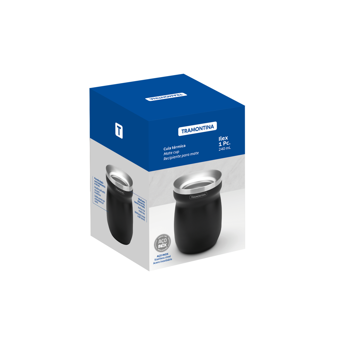 Tramontina Black Mate Cup 240 ml