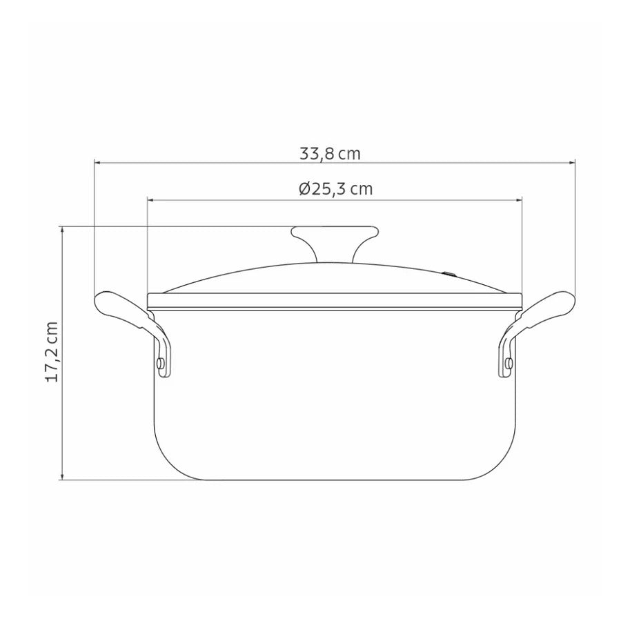 Tramontina Tunis 24cm Casserole