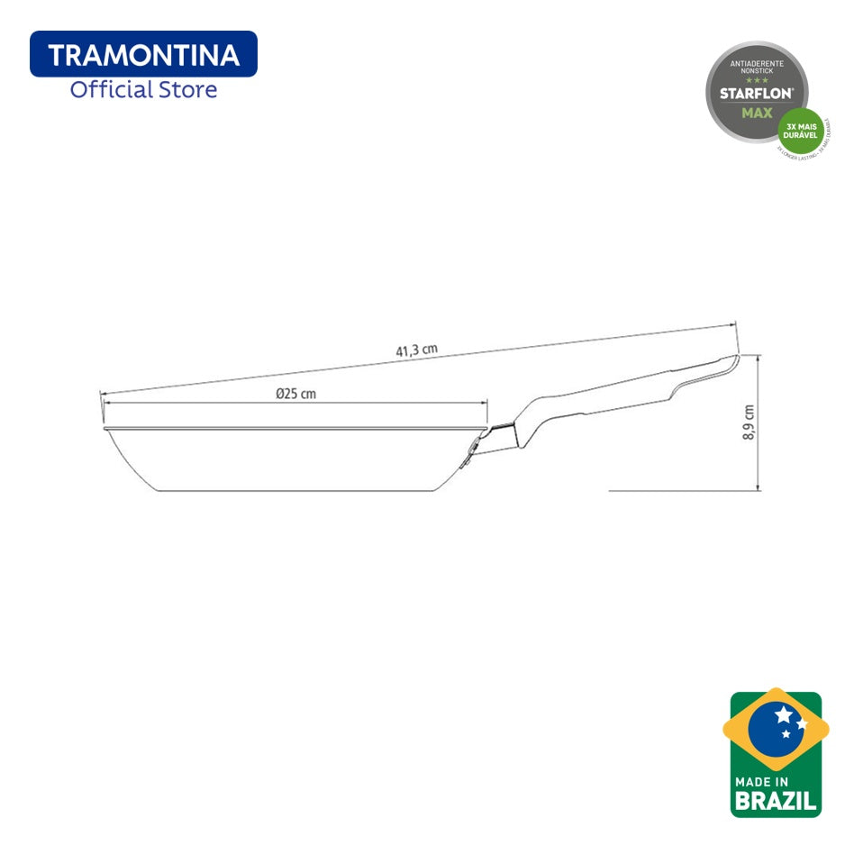 Tramontina Non Stick Frying Pan 20cm/24cm (Formia)