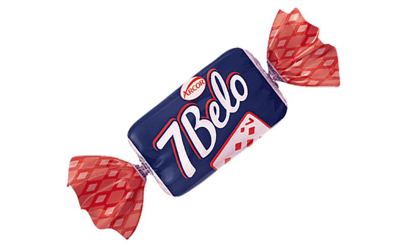 Arcor 7 Belo Raspberry Candy Chews 500g