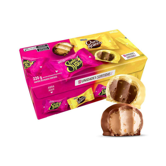 Lacta Sonho de Valsa & Ouro Branco Mixed Box 220g