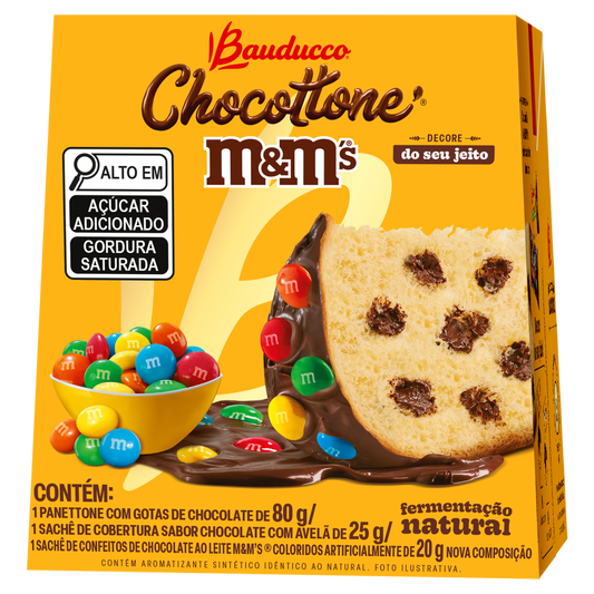 Bauducco M&M's® Panettone Mini "Chocottone" 80g