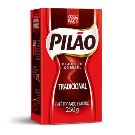 Pilão Roasted Brazilian Coffee 250g Traditional - Ground