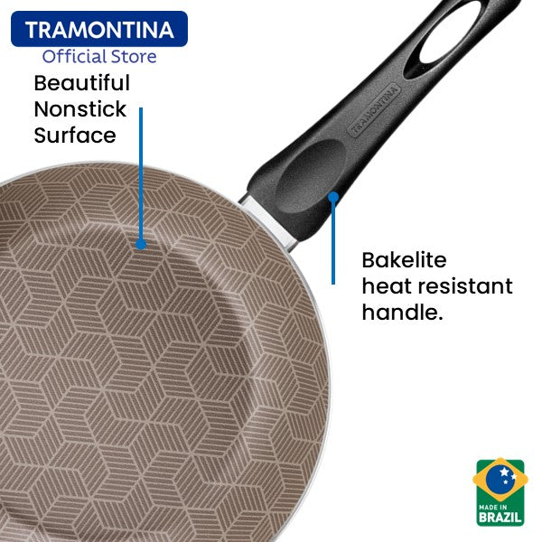 TRAMONTINA 20cm/24cm Non Stick Frying Pan with Free Spatula | Paris