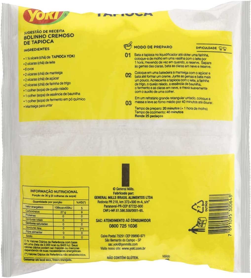 Yoki Granulated Tapioca 500g