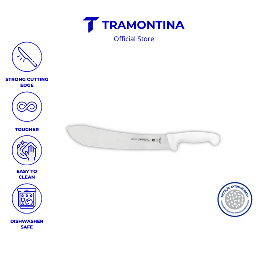 Tramontina Meat Knife with Antibacterial Protection Handle 10" (Professional Master)
