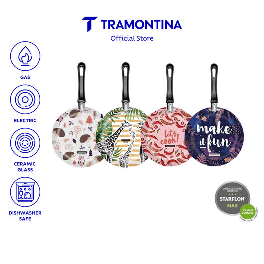 Tramontina Starflon Max Non-Stick Aluminum Frying Pan 24cm (Vivacor)