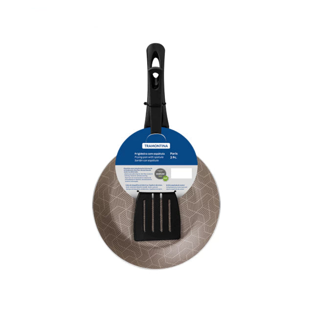 TRAMONTINA 20cm/24cm Non Stick Frying Pan with Free Spatula | Paris