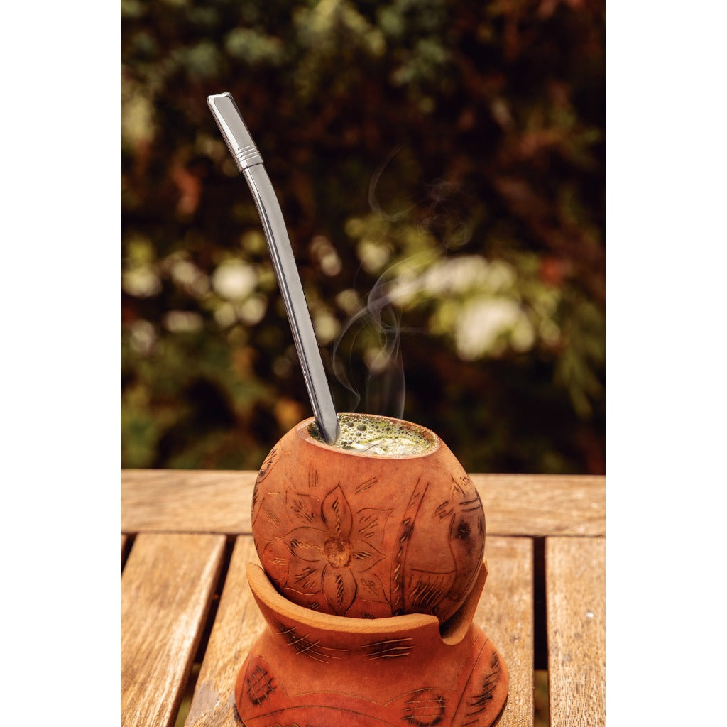 Tramontina Ilex 23 cm Mate Straw in Stainless Steel