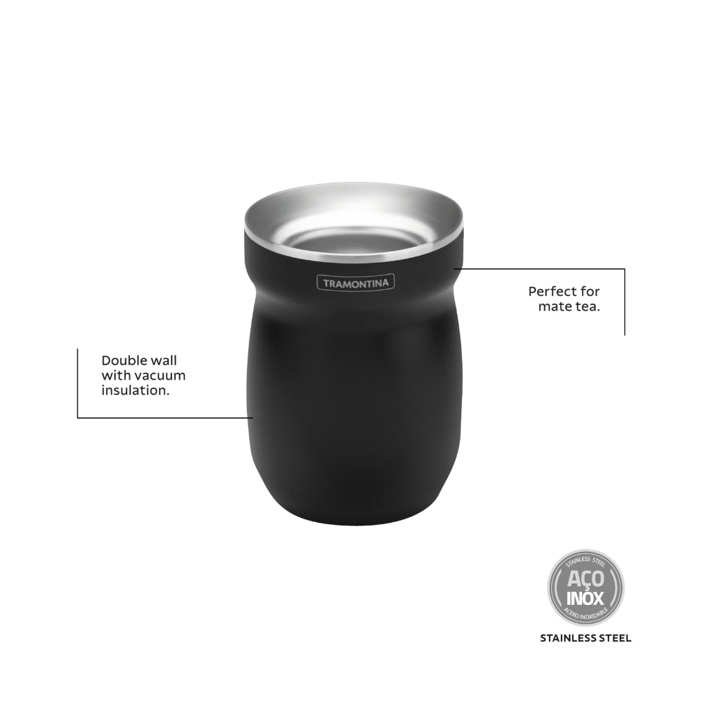 Tramontina Black Mate Cup 240 ml