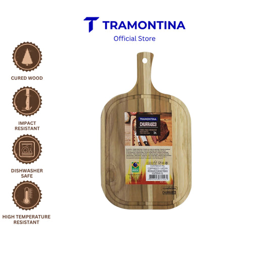 Tramontina Antibacterial Cutting and Serving Board Teak Wood