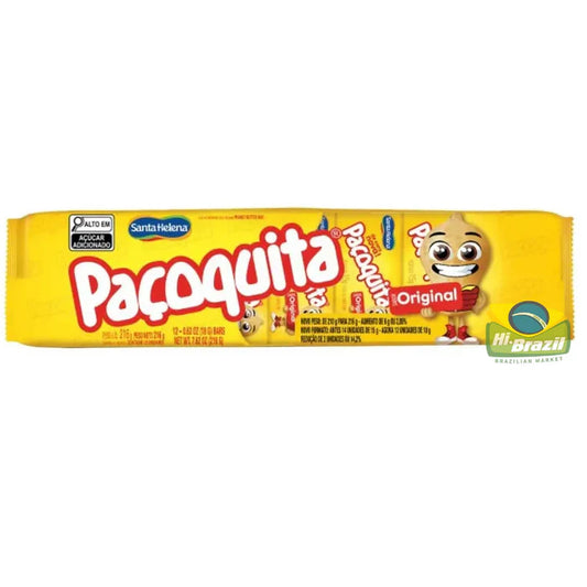 Santa Helena Peanut Candy Tablets "Paçoquita" 216g