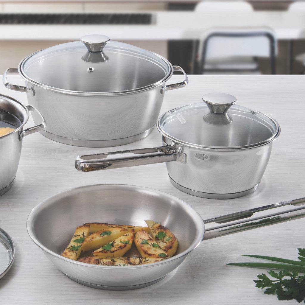 Tramontina Stainless Steel Sauce Pan with Triple-ply Bottom 16cm (Allegra)