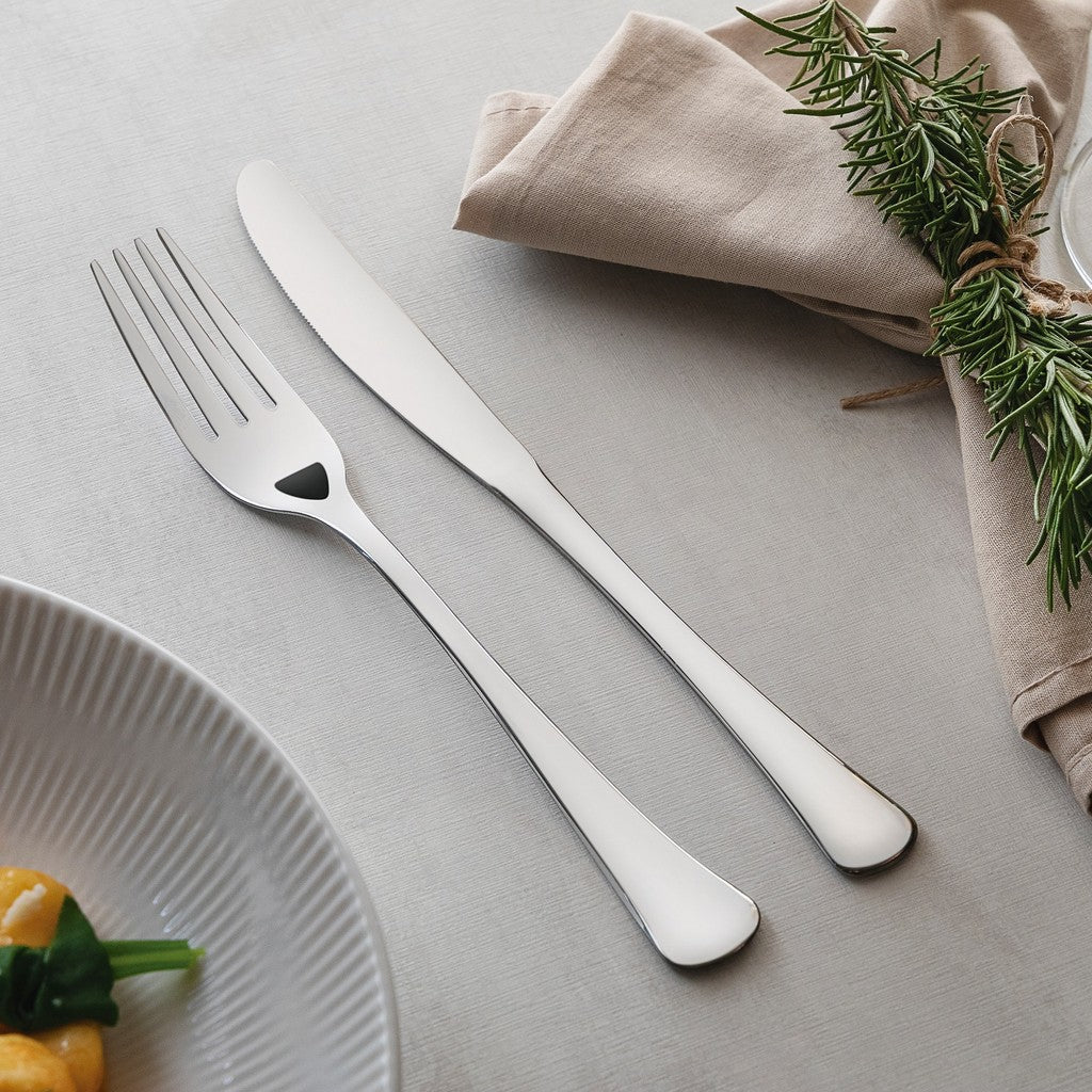 Tramontina Stainless Steel Table / Dining Knife Set 3pcs (Havana)
