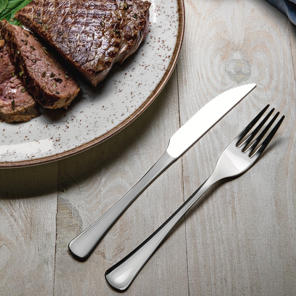Tramontina Stainless Steel Table / Dining Fork Set 3pcs (Havana)