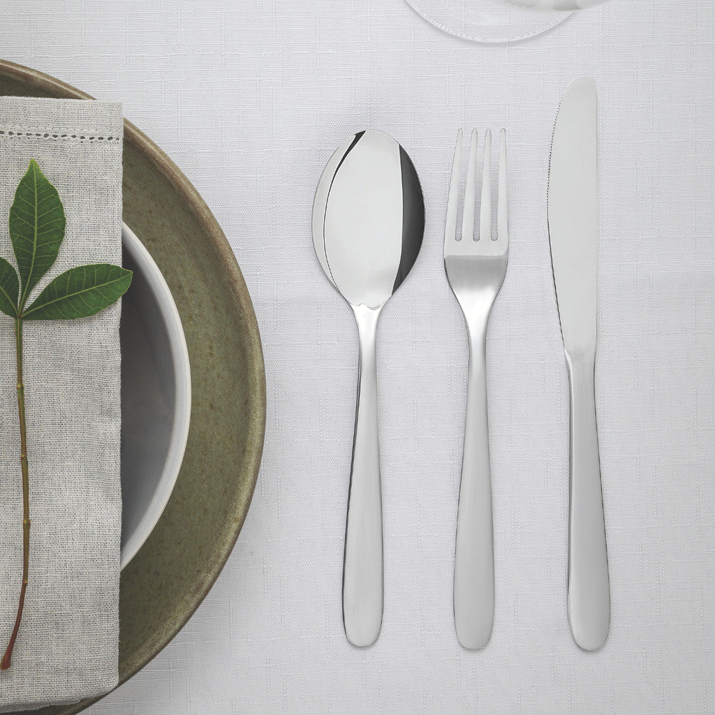 Tramontina Stainless Steel Table / Dining Knife Set 3pcs (Havana)