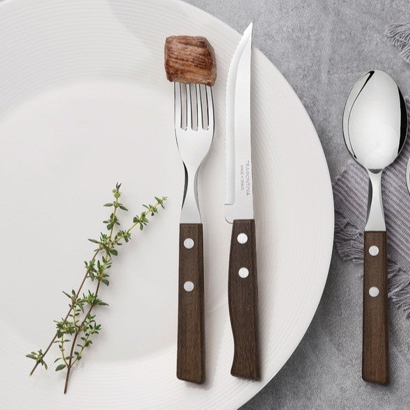 Tramontina Stainless Steel Tableware Set 3pcs (Traditional)