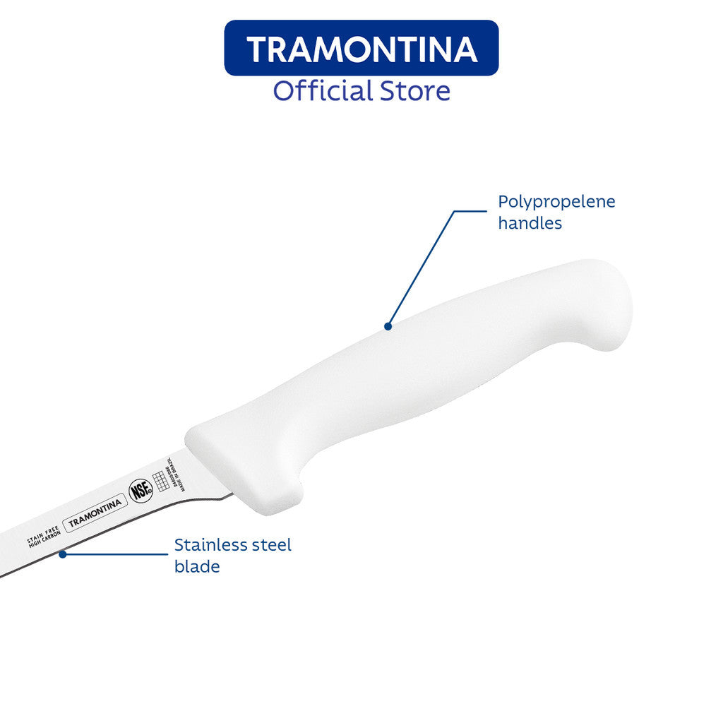 Tramontina Boning Stainless Steel Knife with Antibacterial Protection Handle 6" (Professional Master)