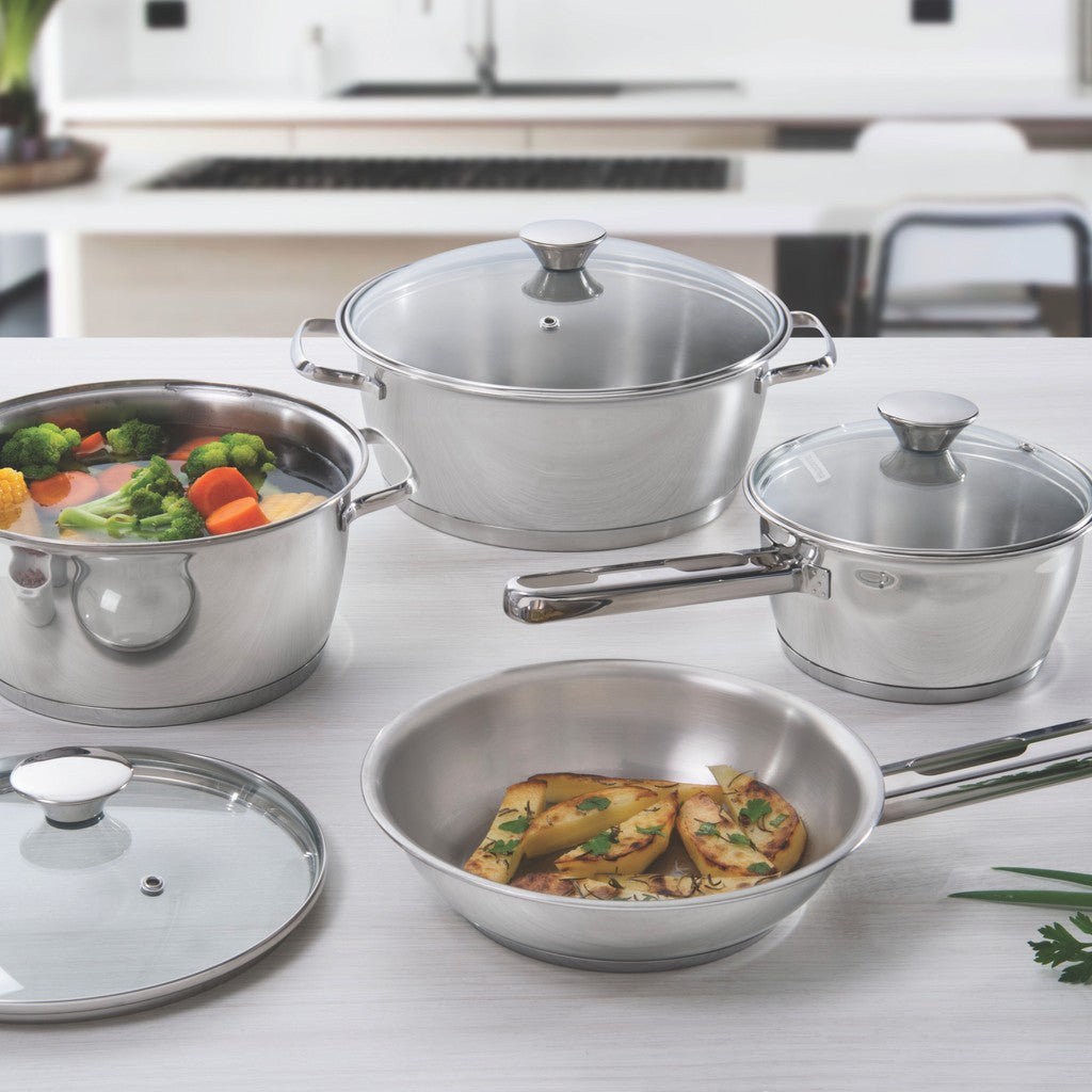Tramontina Stainless Steel Pot/Casserole 24cm (Allegra)