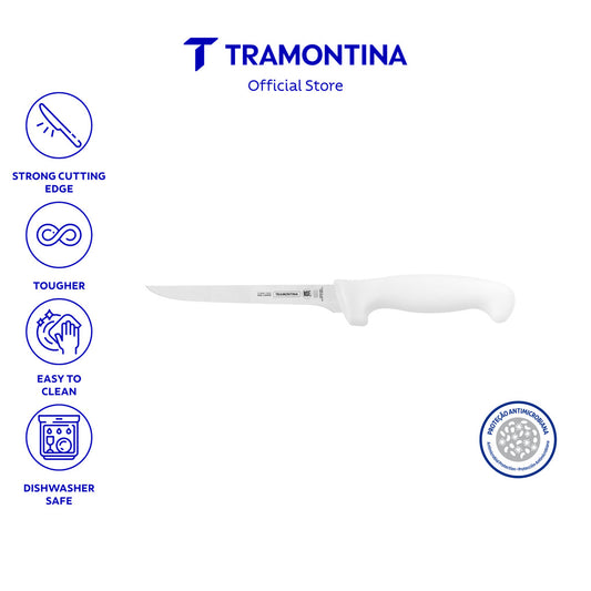 Tramontina Boning Stainless Steel Knife with Antibacterial Protection Handle 6" (Professional Master)
