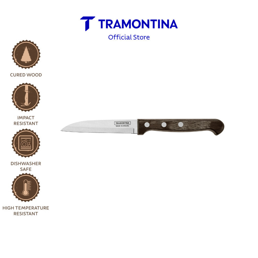 Tramontina Paring Knife 3" (Polywood)