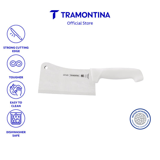 Tramontina Stainless Steel Cleaver with Antibacterial Protection Handle 6" (Professional Master)