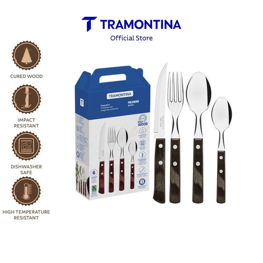 Tramontina Dining / Tableware Set 24pcs (Polywood)